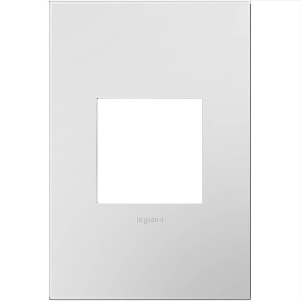 Legrand - Powder White, 1-Gang Wall Plate - Powder White