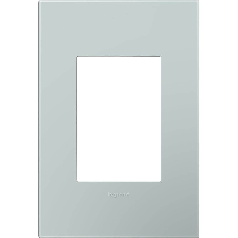 Legrand - Pale Blue, 1-Gang + Wall Plate - Pale Blue
