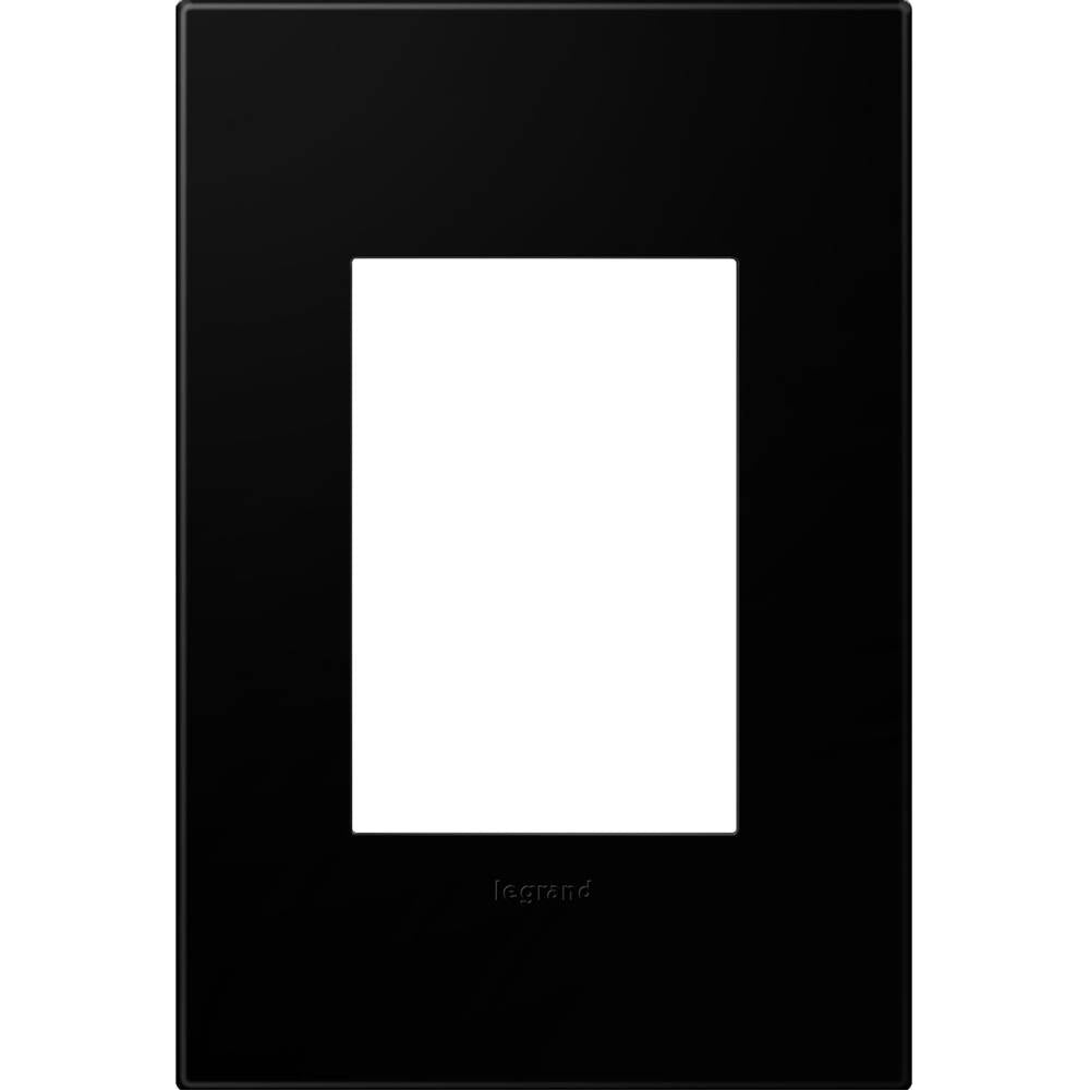 Legrand - Black Ink 1-Gang + Wall Plate - Black Ink