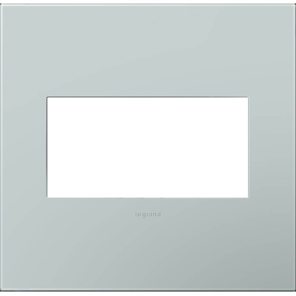 Legrand - Pale Blue, 2-Gang Wall Plate - Pale Blue