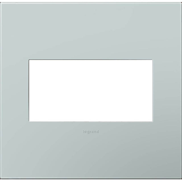 Legrand - Pale Blue, 2-Gang Wall Plate - Pale Blue