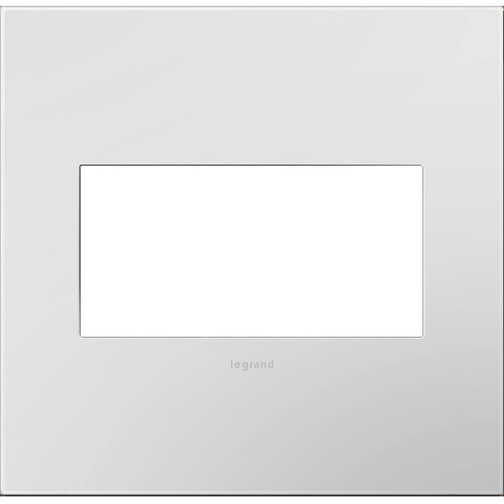 Legrand - Powder White, 2-Gang Wall Plate - Powder White