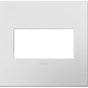 Legrand - Powder White, 2-Gang Wall Plate - Powder White