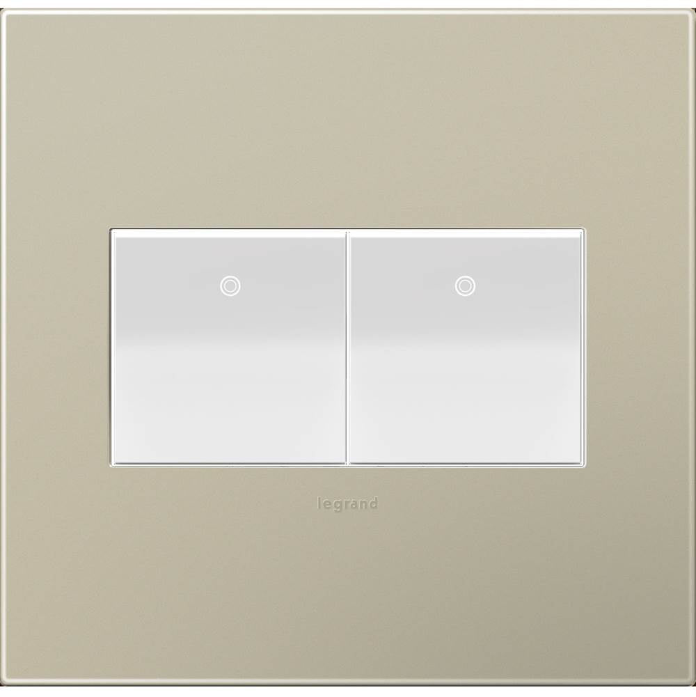 Pale Blue, 2-Gang Wall Plate