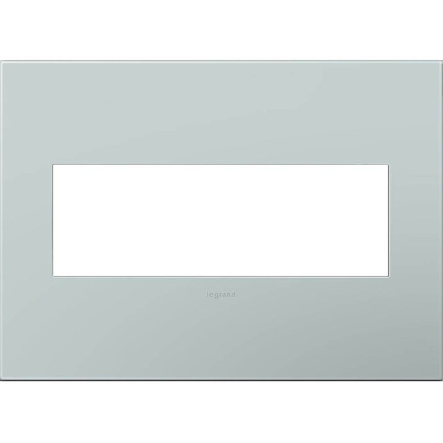 Legrand - Pale Blue, 3-Gang Wall Plate - Pale Blue