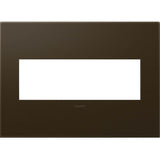 Legrand - Bronze, 3-Gang Wall Plate - Bronze