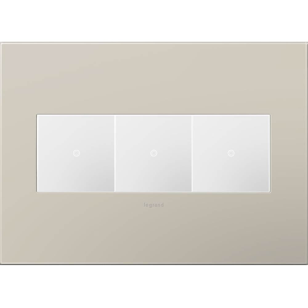 Pale Blue, 3-Gang Wall Plate