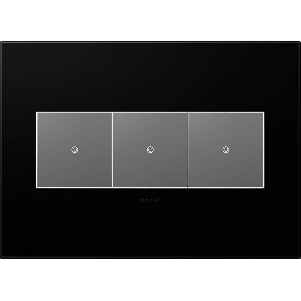 Pale Blue, 3-Gang Wall Plate