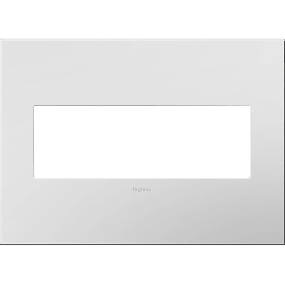 Legrand - Powder White, 3-Gang Wall Plate - Powder White