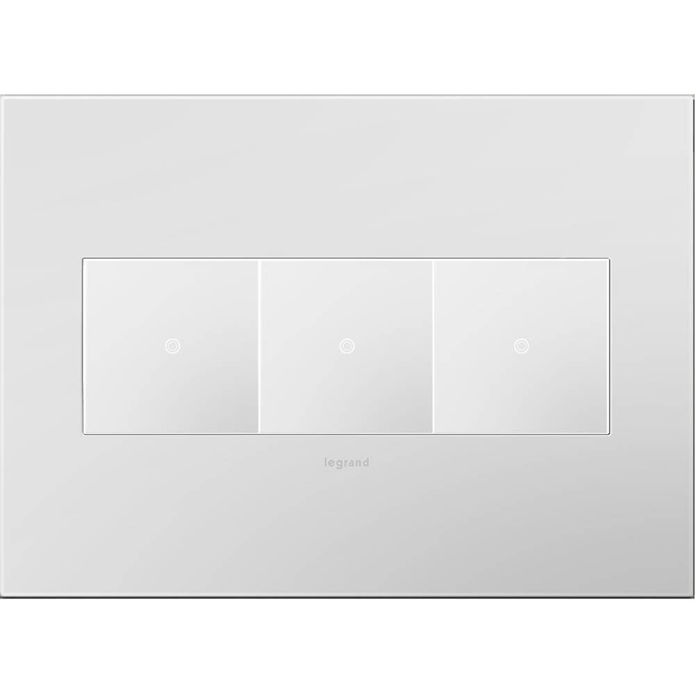 Pale Blue, 3-Gang Wall Plate