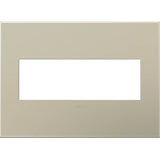 Legrand - Titanium, 3-Gang Wall Plate - Titanium