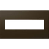 Legrand - Bronze, 4-Gang Wall Plate - Bronze