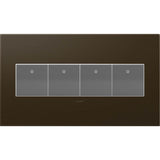 Pale Blue, 4-Gang Wall Plate