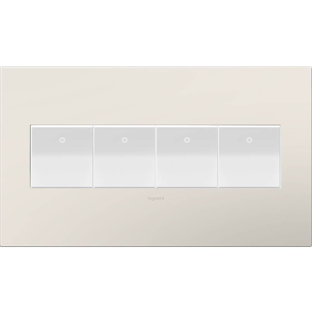 Pale Blue, 4-Gang Wall Plate