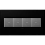 Pale Blue, 4-Gang Wall Plate