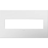Legrand - Gloss White, 4-Gang Wall Plate - Gloss White
