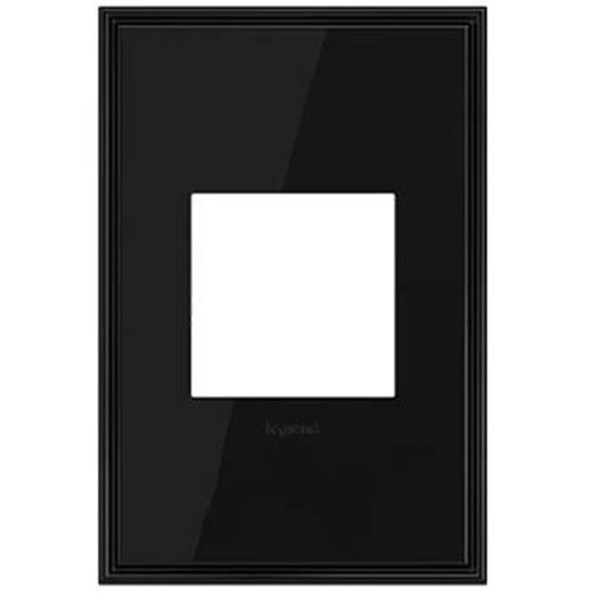 Legrand - Black Nickel, 1-Gang  Wall Plate - Black Nickel