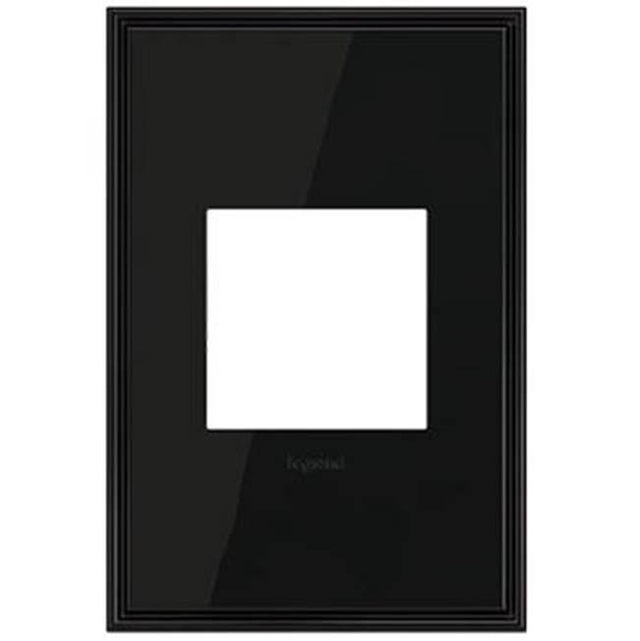 Legrand - Black Nickel, 1-Gang  Wall Plate - Black Nickel