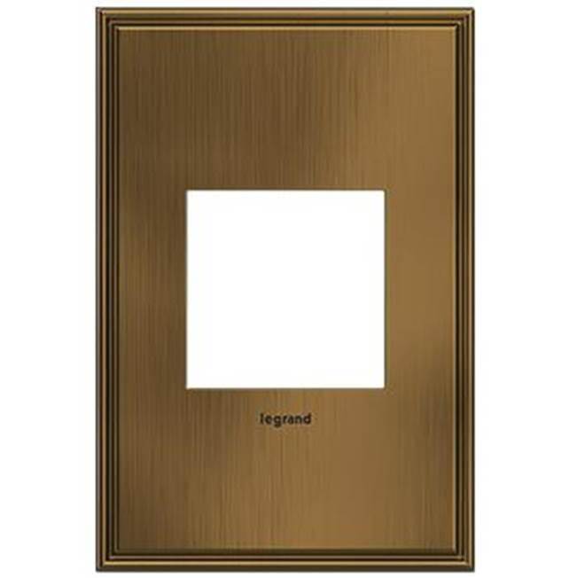 Legrand - Coffee, 1-Gang  Wall Plate - Coffee