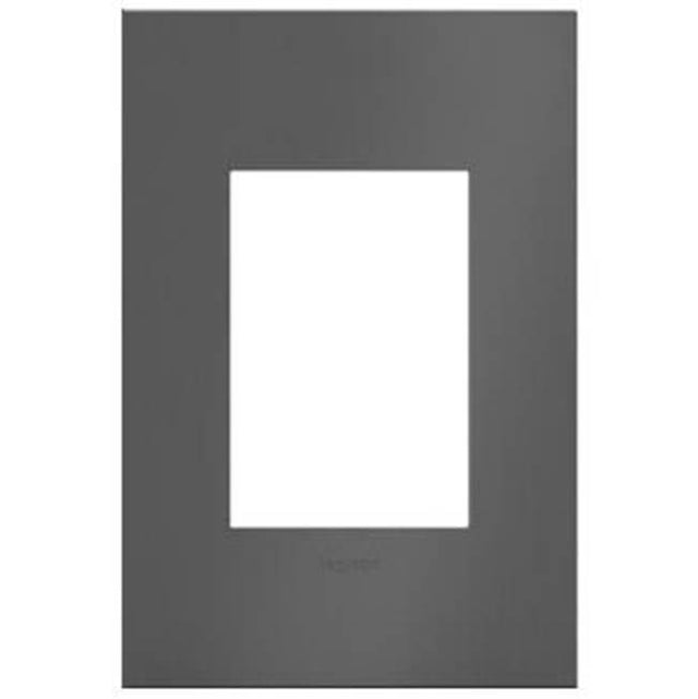 Legrand - Brushed Black Nickel, 1-Gang plus  Wall Plate - Brushed Black Nickel
