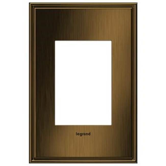Legrand - Coffee, 1-Gang plus  Wall Plate - Coffee