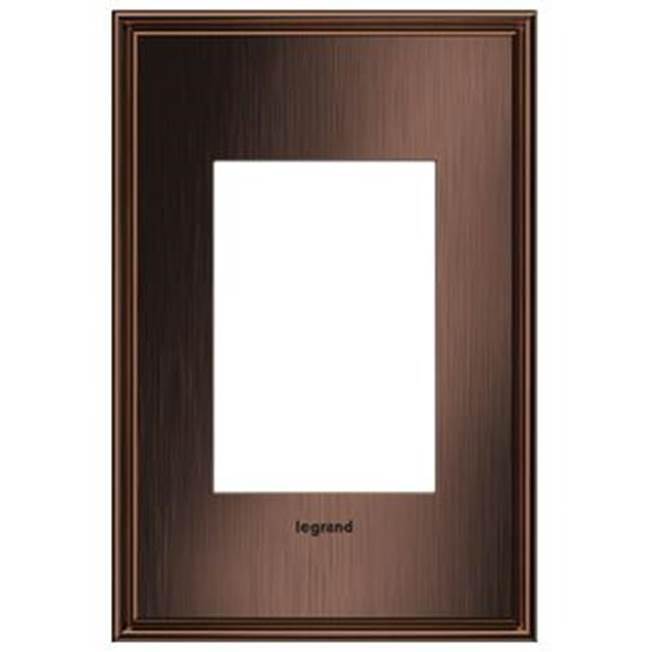 Legrand - Matte Antique Copper, 1-Gang plus  Wall Plate - Matte Antique Copper