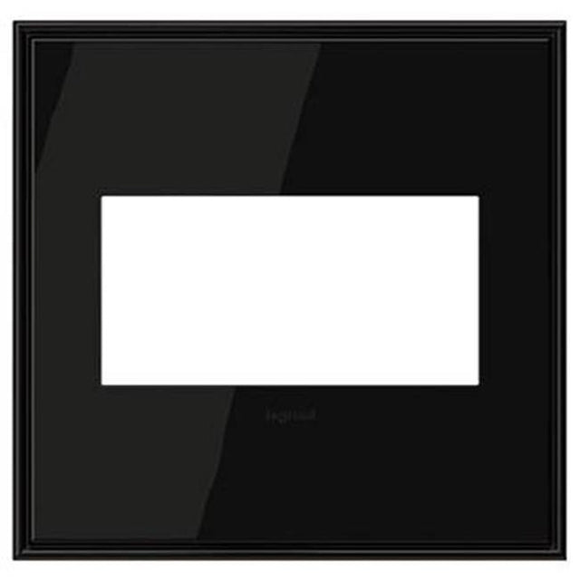 Legrand - Black Nickel, 2-Gang  Wall Plate - Black Nickel