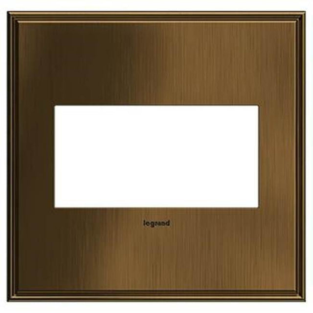 Legrand - Coffee, 2-Gang  Wall Plate - Coffee