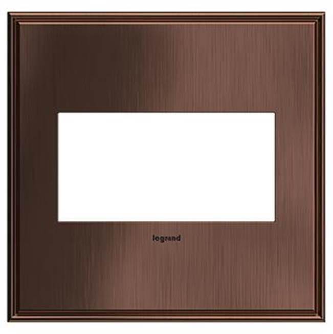 Legrand - Matte Antique Copper, 2-Gang  Wall Plate - Matte Antique Copper