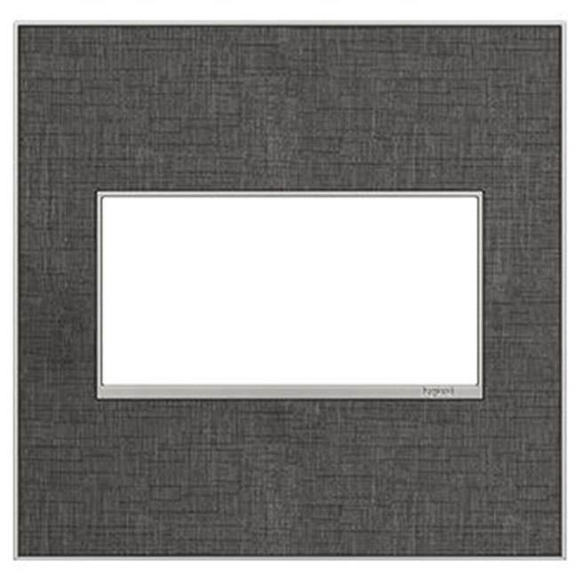 Legrand - Slate Linen, 2-Gang Wall Plate - Slate Linen