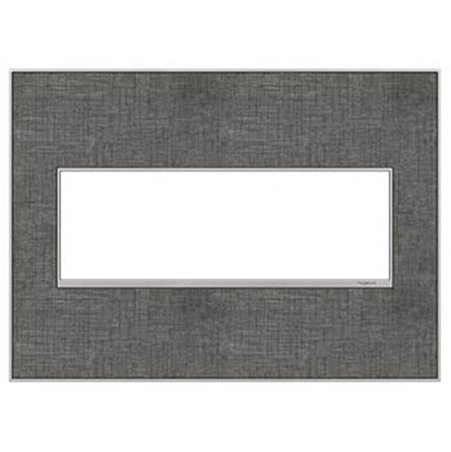 Legrand - Slate Linen, 3-Gang Wall Plate - Slate Linen