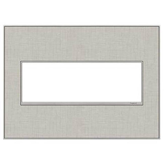 Legrand - True Linen, 3-Gang Wall Plate - True Linen