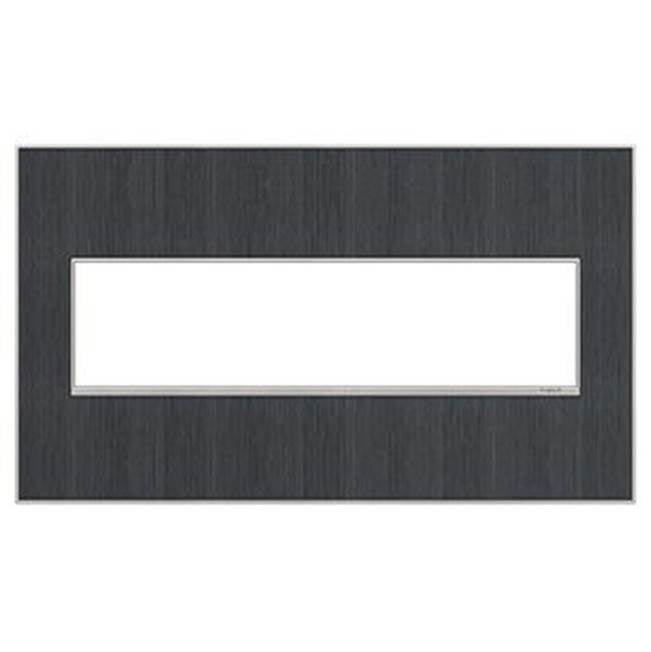 Legrand - Rustic Grey, 4-Gang Wall Plate - Rustic Grey