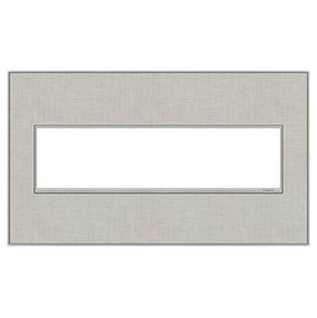 Legrand - True Linen, 4-Gang Wall Plate - True Linen