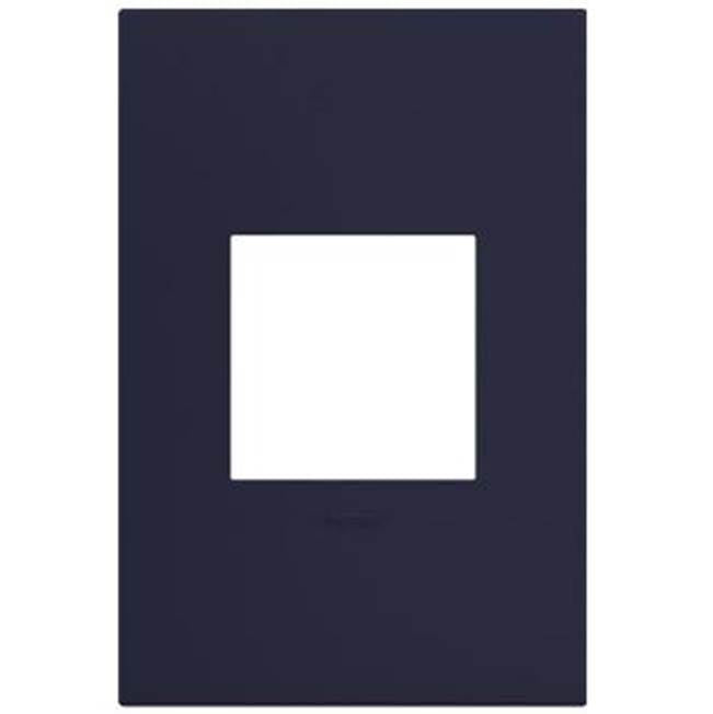 Legrand - Bleu Noir, 1-Gang Wall Plate - Bleu Noir
