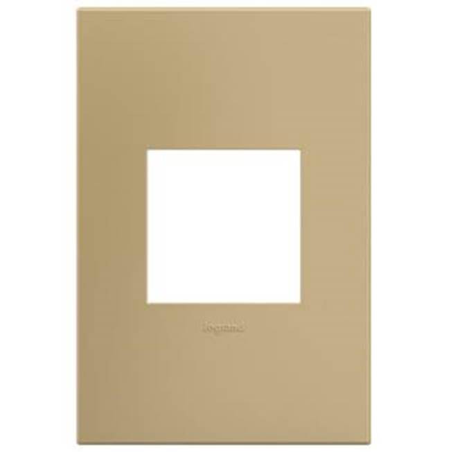 Legrand - Golden Sands, 1-Gang Wall Plate - Golden Sands