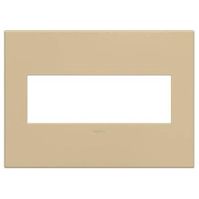 Legrand - Golden Sands, 3-Gang Wall Plate - Golden Sands