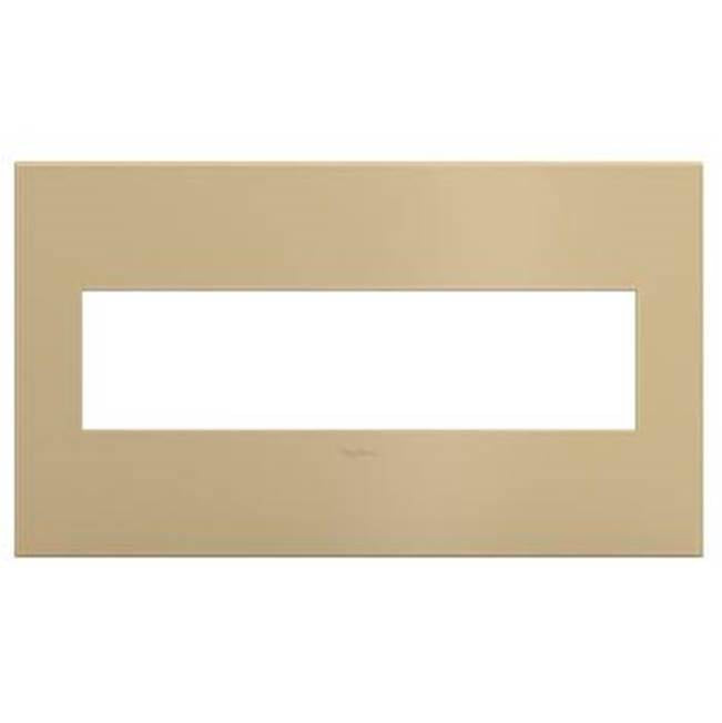Legrand - Golden Sands, 4-Gang Wall Plate - Golden Sands