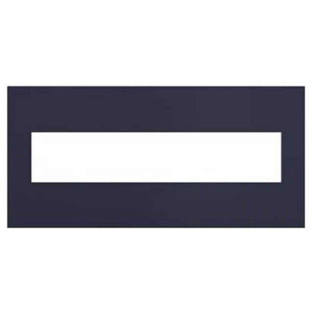 Legrand - Bleu Noir, 5-Gang Wall Plate - Bleu Noir