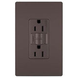 Legrand - radiant Spec-Grade 15A Tamper-Resistant Self-Test GFCI Receptacle, Dark Bronze - Dark Bronze