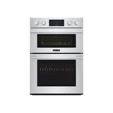 LG Signature Kitchen Suite - Combination Wall Oven, 30'', 1.7 cu-ft Microwave (Speed Oven), 4.7 cu-ft LCD Touch Display, Gourmet Chef, Steam Sous Vide