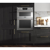 Combination Wall Oven, 30'', 1.7 cu-ft Microwave (Speed Oven), 4.7 cu-ft LCD Touch Display, Gourmet Chef, Steam Sous Vide