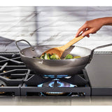 Dual Fuel Range, 36'', Chromium Griddle, Steam Assisted Oven, Sabbath Mode, Self Clean and Speed Clean