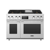 LG Signature Kitchen Suite - Dual Fuel Range, 48'', Chromium Griddle, Combi Steam Oven, Sabbath Mode, Self Clean and Speed Clean