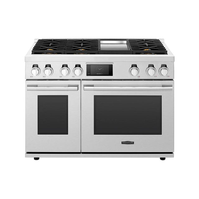 LG Signature Kitchen Suite - Dual Fuel Range, 48'', Chromium Griddle, Combi Steam Oven, Sabbath Mode, Self Clean and Speed Clean