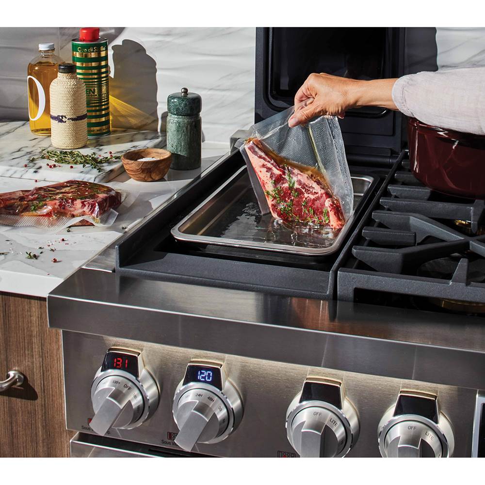 Dual Fuel Range, 48'', Sous Vide, Induction, Combi Steam Oven, Sabbath Mode, Self Clean and Speed Clean