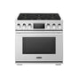 LG Signature Kitchen Suite - Gas Range, 36'', 6 Burners, Sabbath Mode, Self Clean and Speed Clean