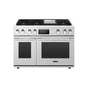 LG Signature Kitchen Suite - Gas Range, 48'', Chromium Griddle, Sabbath Mode, Self Clean and Speed Clean
