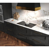 Induction Cooktop, 36'', 2 Full Flex Zones and One Dual Center Zone, LCD Touch Control, Proud or Flush Installation