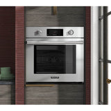 Single Wall Oven, 30'', 4.7 cu-ft LCD Touch Display, Gourmet Chef, Steam Sous Vide, Steam Assist, 4 Convection Options, ADA Compliant